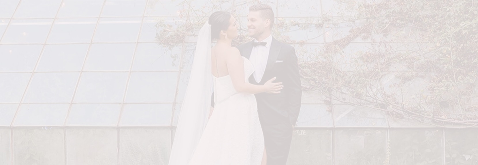 Photo of real bride and groom - Desktop Image