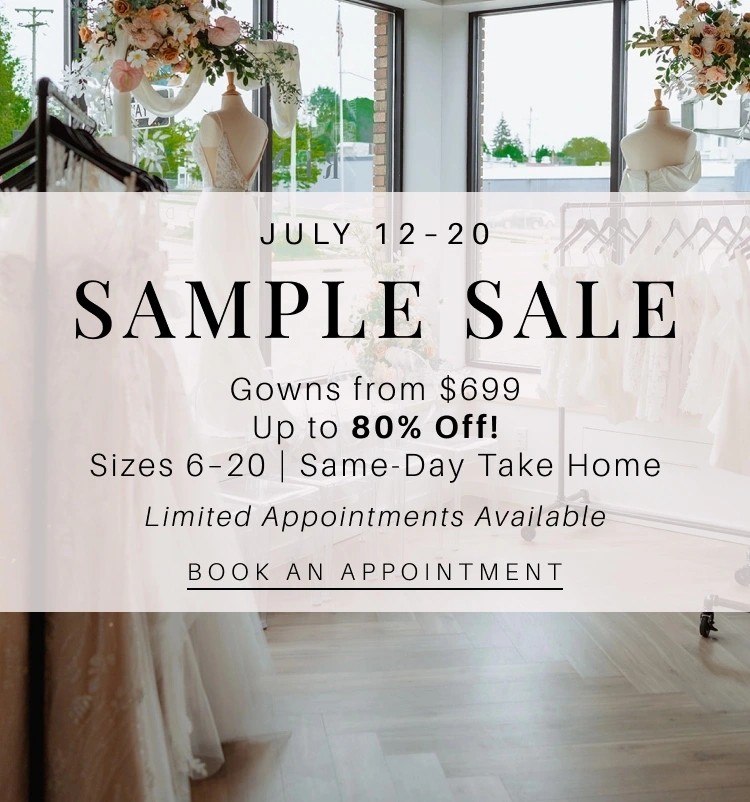 Sample Sale mobile banner